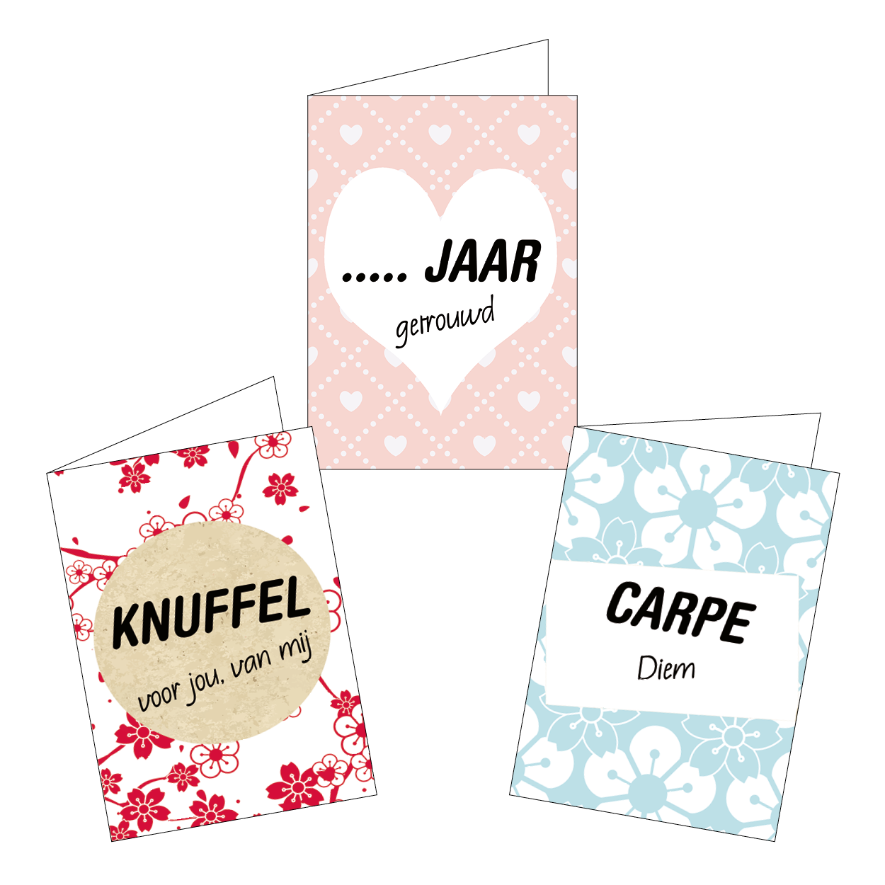 Bloemenkaartjes - Exclusive