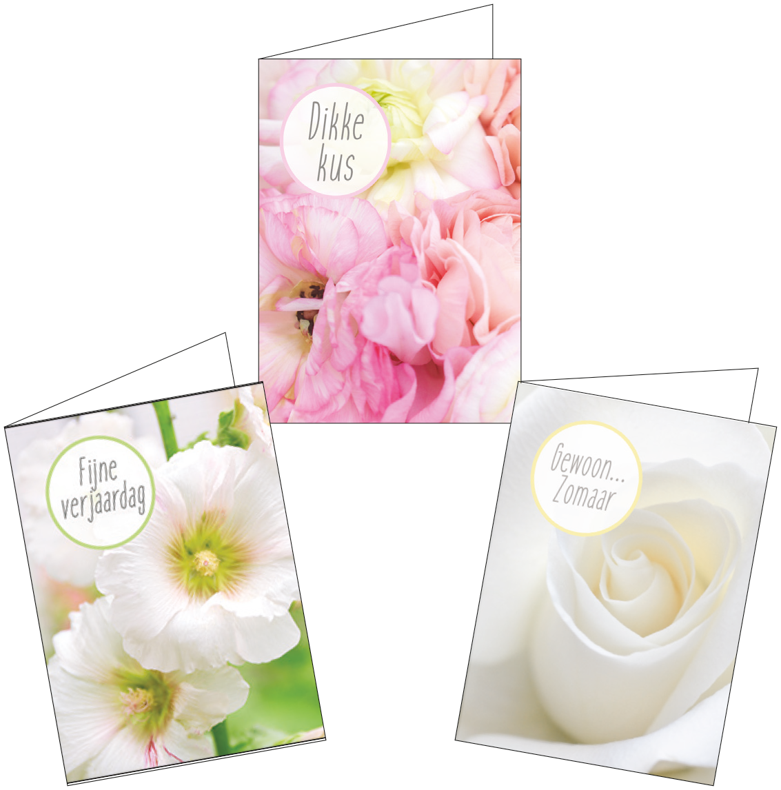 Bloemenkaartjes - Emily