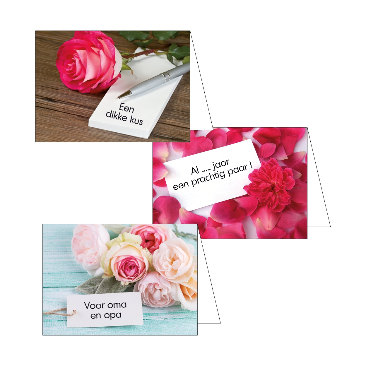 Bloemenkaartjes - Fleurette