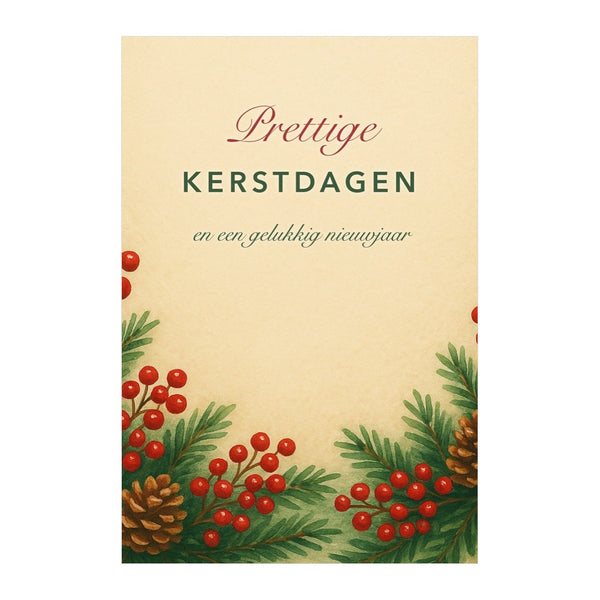 Prettige Kerstdagen en een gelukkig nieuwjaar
